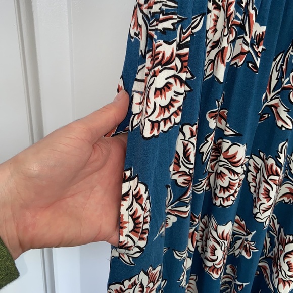 Matilda Jane Along the Beach maxi dress matching family S blue bin - Picture 4 of 9